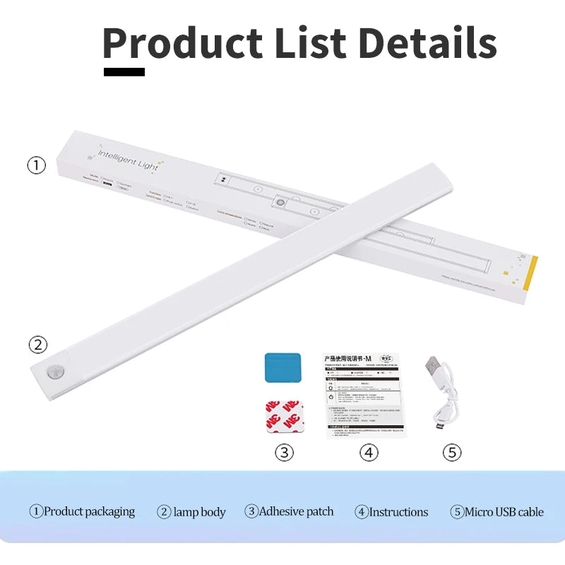 Luz LED con Sensor de Movimiento